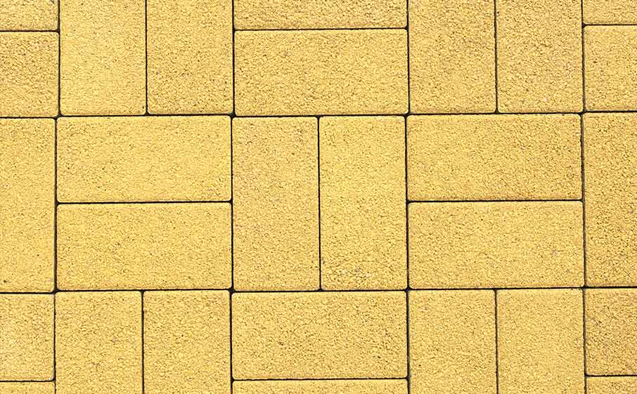 Плитка тротуарная, 200*100*60 мм, ЛА-Линия 2П.6, Гранит желтый, завод Выбор